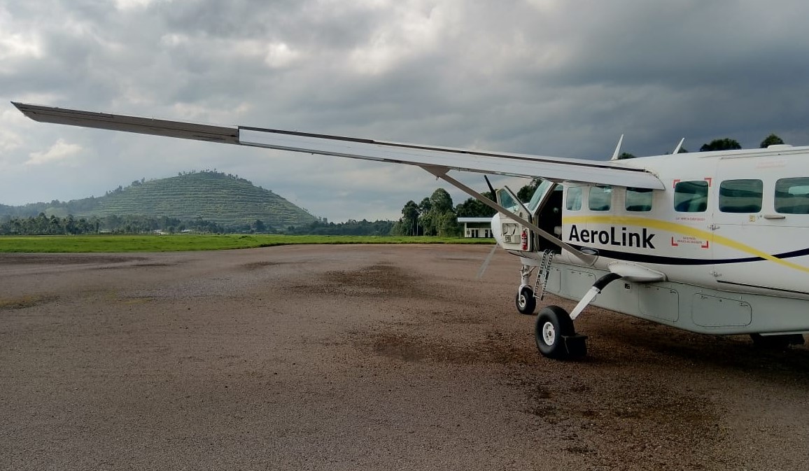 Airstrips in Bwindi, one of the most popular Tropical rain forest national parks in Uganda situated in the southwest of the country