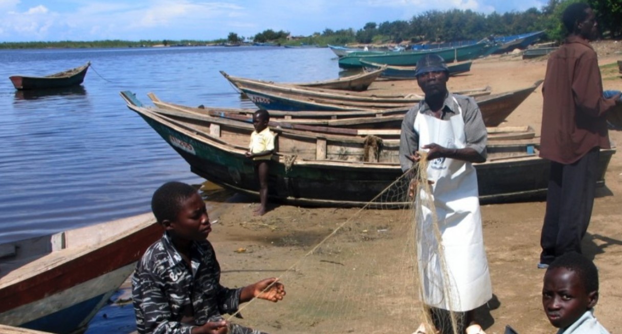 Ntoroko fishing village in Semuliki western Uganda in Bundibugyo district located at the foot of Lake Albert is occupied by the residents