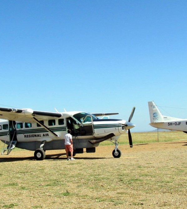Domestic Flights to Mweya Airstrip: One of Uganda's smaller domestic airstrips situated in the western region of Uganda in the most popular national park